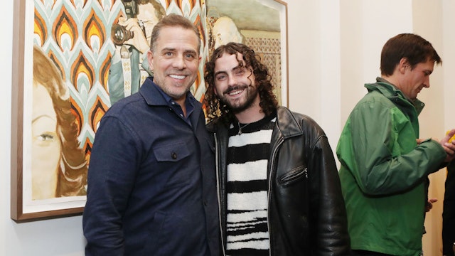 Hunter Biden at an art gallery on December 07, 2022. (Photo by Udo Salters/Patrick McMullan via Getty Images)