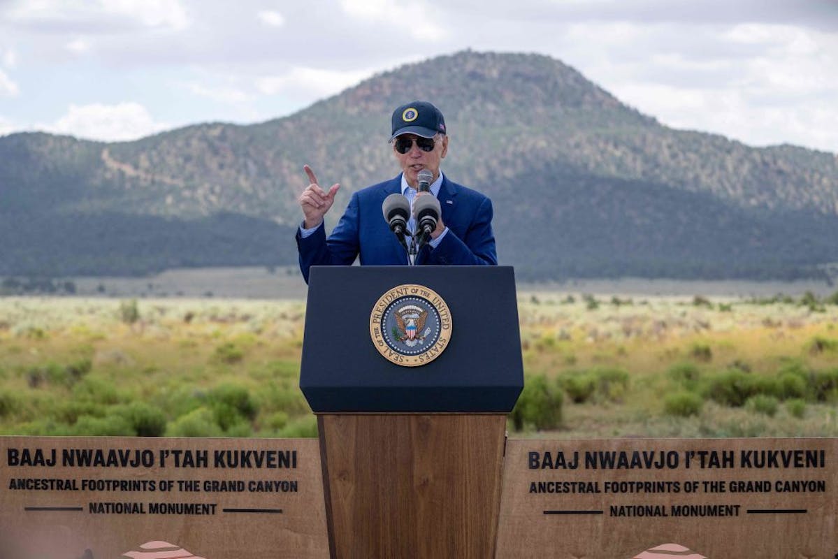 NextImg:Joe Biden Says The Grand Canyon Is One Of ‘Earth’s Nine Wonders.’ There Are Seven.
