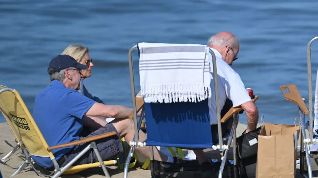 Biden, After Lounging On Beach, Says ‘No Comment’ On Deadliest Wildfire In Modern U.S. History