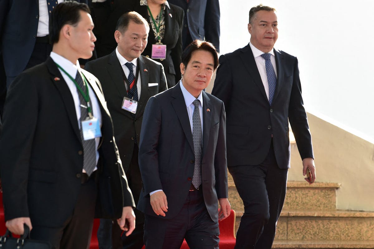 NextImg:Taiwan’s VP Vows To ‘Not Be Scared Nor Cower’ To China Amid Threats From Beijing Over U.S. Visit