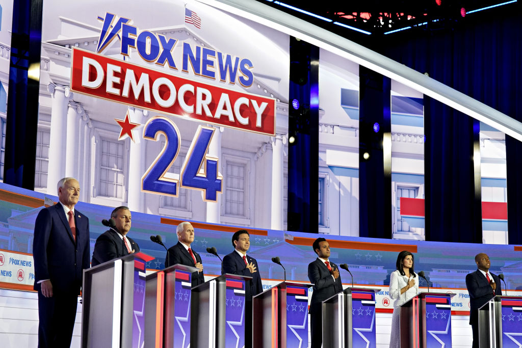 2024 GOP PRESIDENTIAL DEBATE: Live Updates As Eight Republicans Face ...