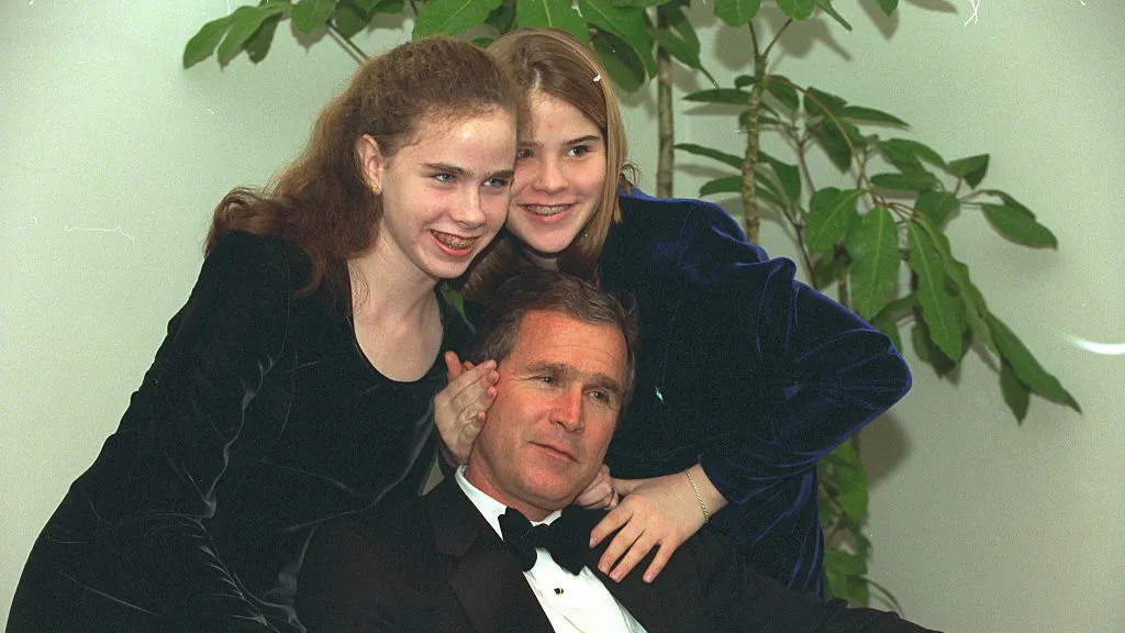George W. Bush Threw The Most Awkward Surprise Party For Twin Daughters’ 16th Birthday