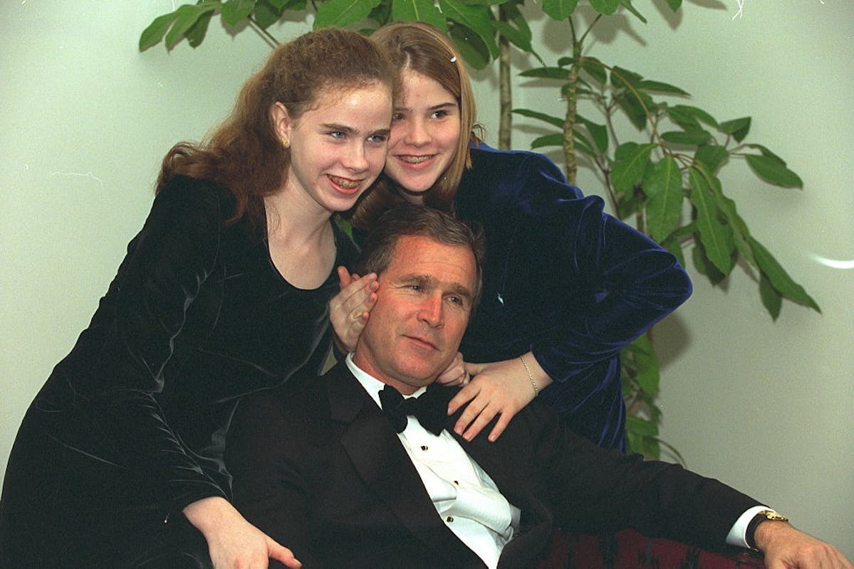 NextImg:George W. Bush Threw The Most Awkward Surprise Party For Twin Daughters’ 16th Birthday