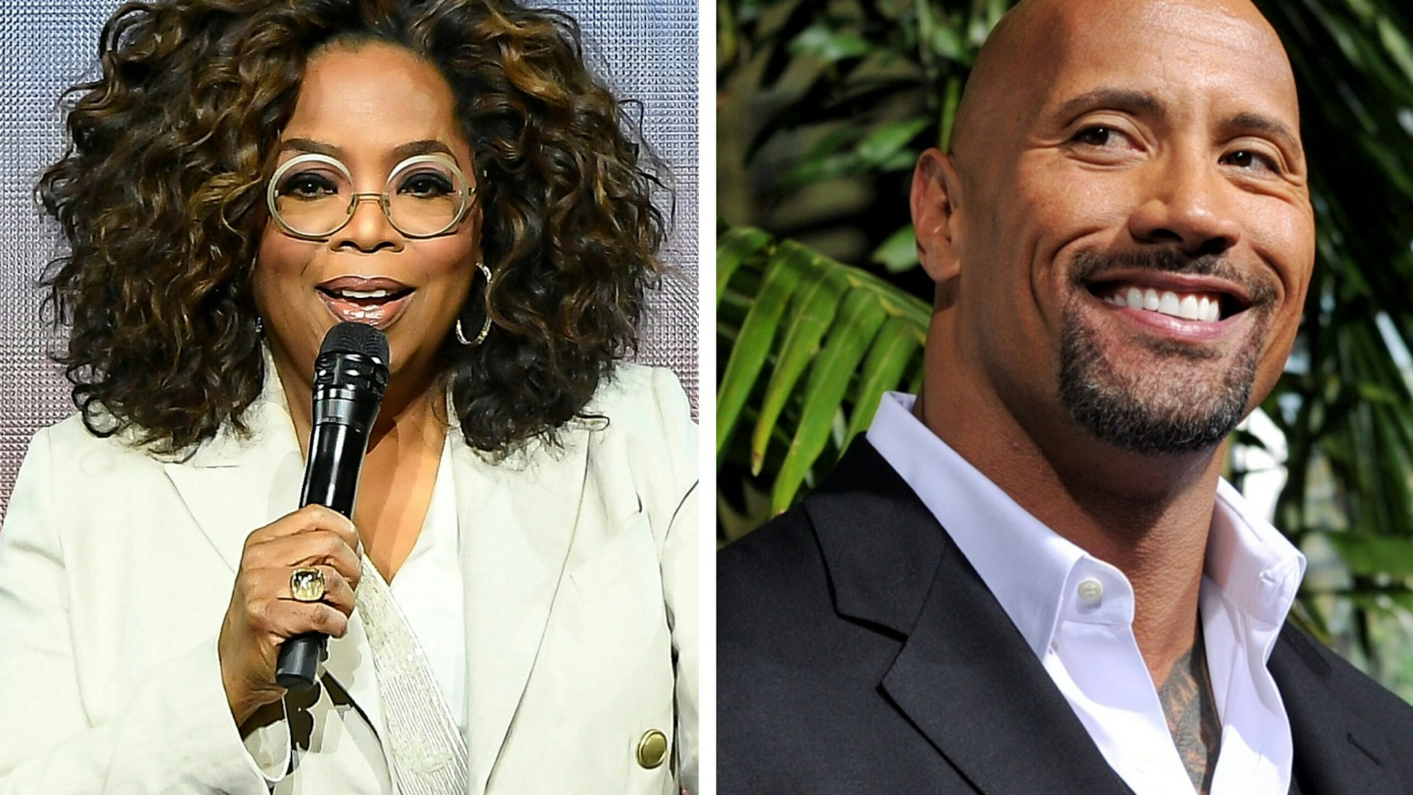 Oprah and The Rock