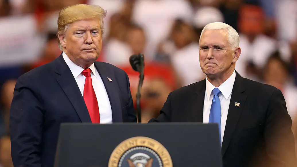 Pence, Trump Trade Barbs Over The Events Of January 6