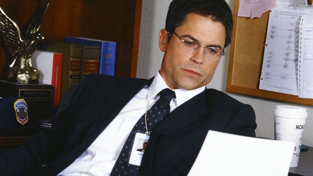 Rob Lowe in The West Wing