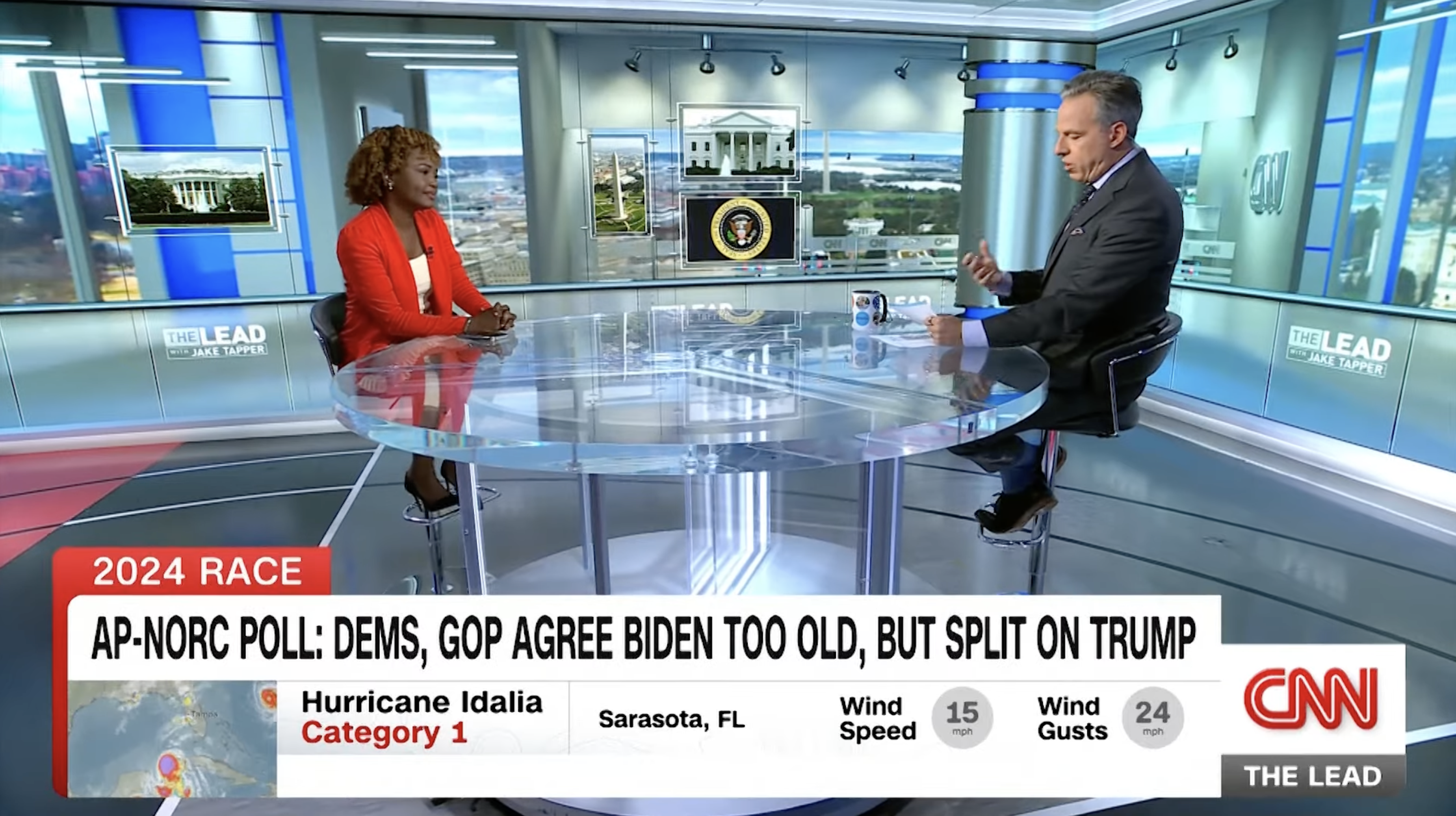 CNN questions Karine Jean-Pierre on Biden’s age: ‘77% of adults concerned’