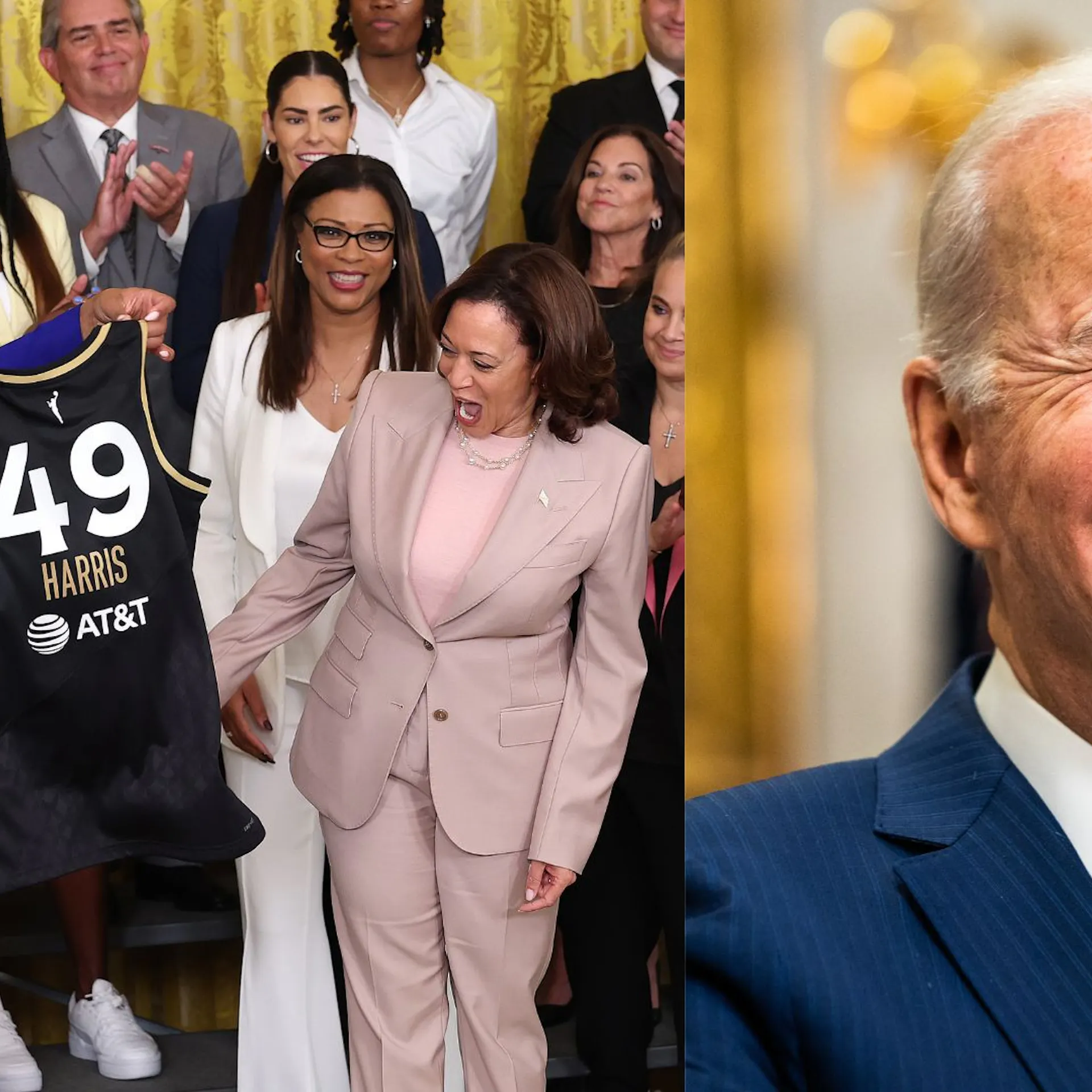 Biden Ditches Hosting WNBA Champs For Vacation, Leaves Them With Kamala Harris