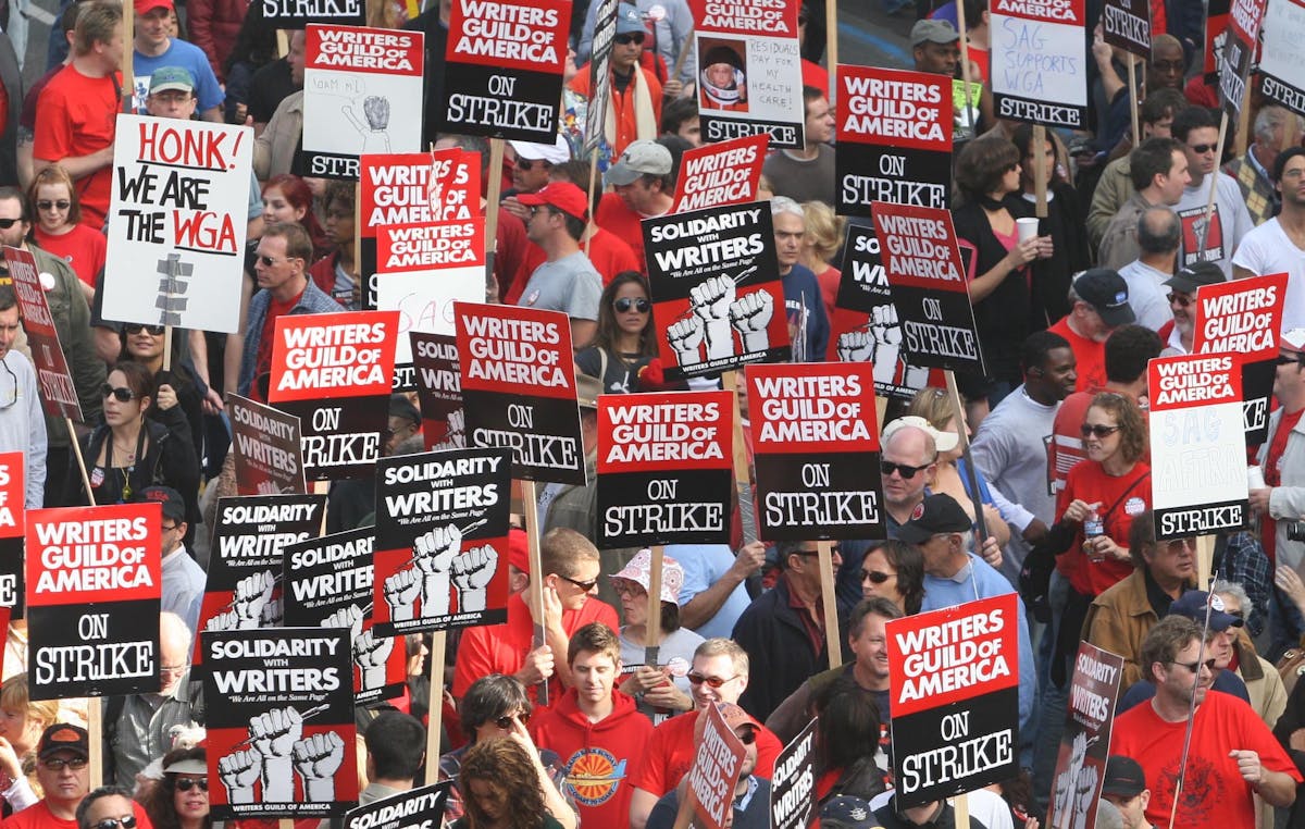 NextImg:Studios Share Contract Details After WGA Leaders Meet With Hollywood CEOs
