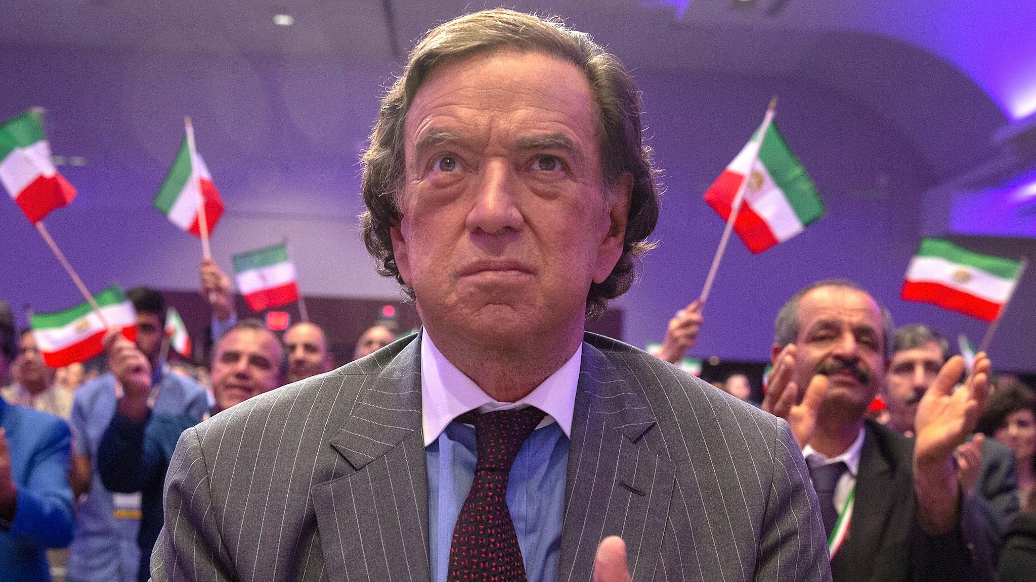 WASHINGTON, DC - MAY 05: Former Governor of New Mexico Bill Richardson attends at the Conference on Iran on May 5, 2018 in Washington, DC. Over one thousand delegates from representing Iranian communities from forty states attends the Iran Freedom Convention for Human Rights and Democracy.