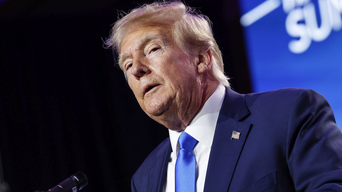 NextImg:Trump Hits DeSantis For Signing Heartbeat Law: ‘A Terrible Thing And A Terrible Mistake’