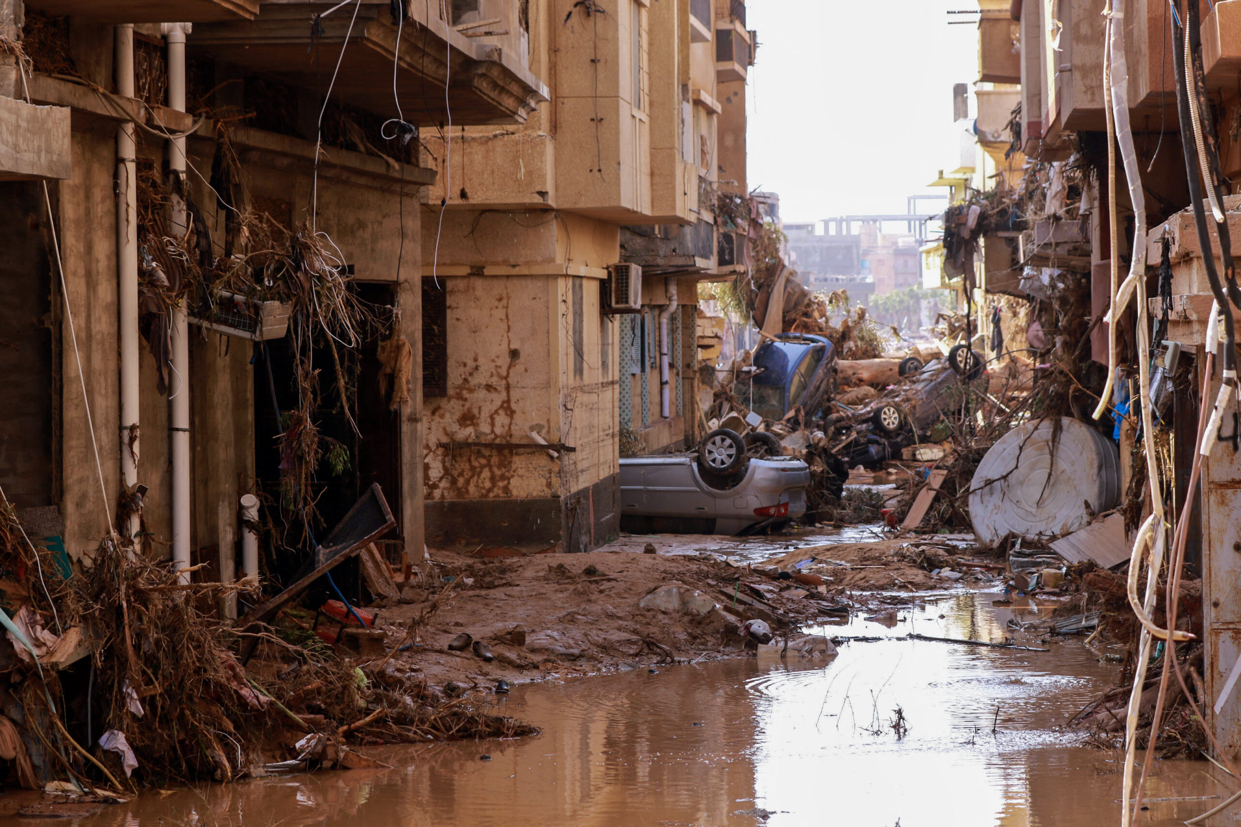 Tropical storm triggers deadly flash floods in Libya, claiming thousands of lives.
