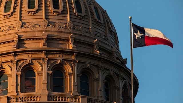 AUSTIN, TX - SEPTEMBER 20: The Texas State Capitol is seen on the first day of the 87th Legislature's third special session on September 20, 2021 in Austin, Texas. Following a second special session that saw the passage of controversial voting and abortion laws, Texas lawmakers have convened at the Capitol for a third special session to address more of Republican Gov. Greg Abbott's conservative priorities which include redistricting, the distribution of federal COVID-19 relief funds, vaccine mandates and restrictions on how transgender student athletes can compete in sports.