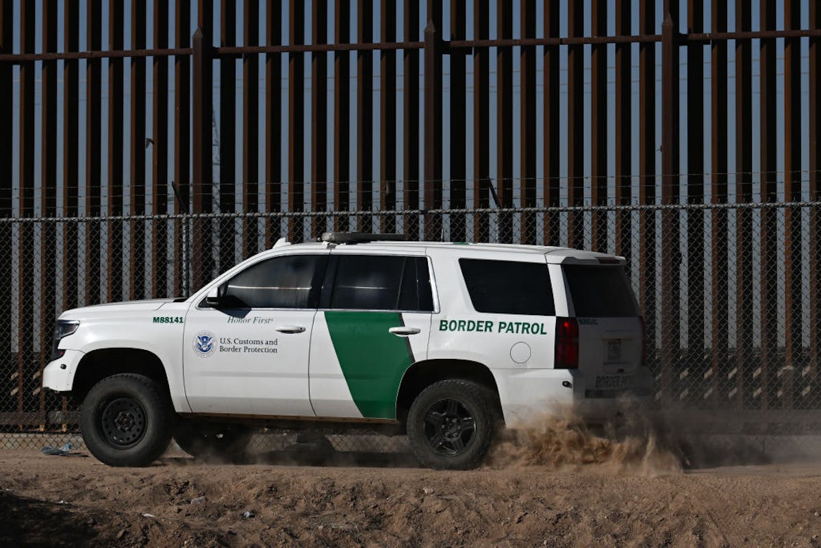 NextImg:Authorities Discover Backpacks Filled With Ammo, Homemade Explosive At Southern Border