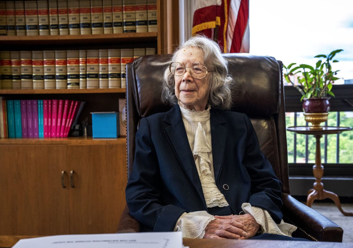 NextImg:96-Year-Old Federal Judge Barred From Hearing Cases As Concerns Rise Over Her Mental Fitness