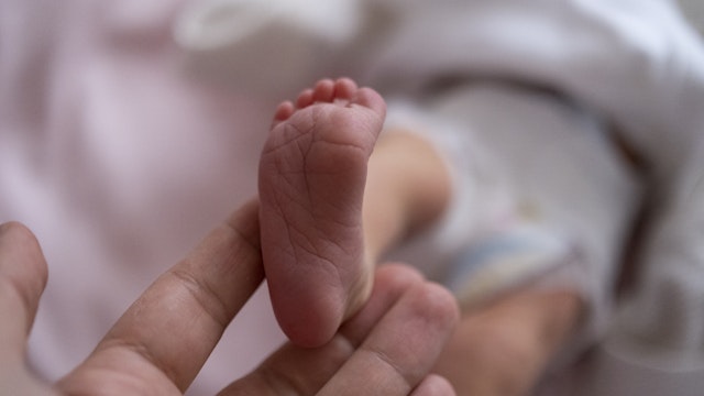 Newborn baby health - stock photo