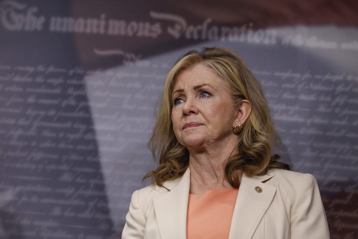 NextImg:Marsha Blackburn Says ‘New Axis Of Evil’ Feels ‘Emboldened’ By Biden’s Weakness 