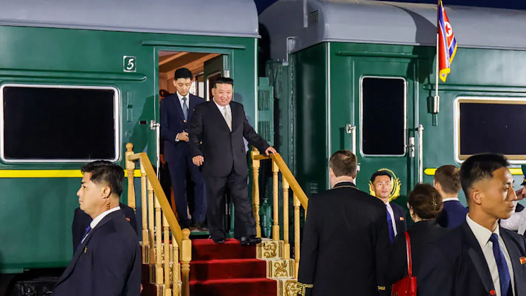 Kim Jong Un Enters Russia On Bulletproof Train For Expected Weapon Talks With Putin