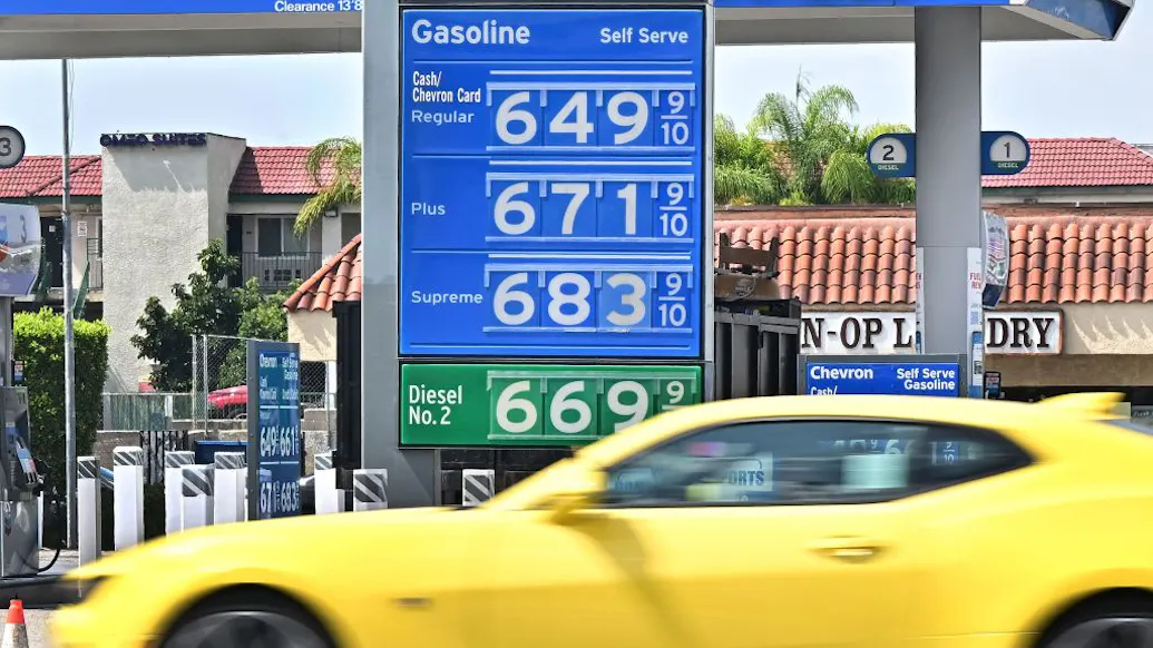 Los Angeles’ Average Gas Price Tops $6 A Gallon