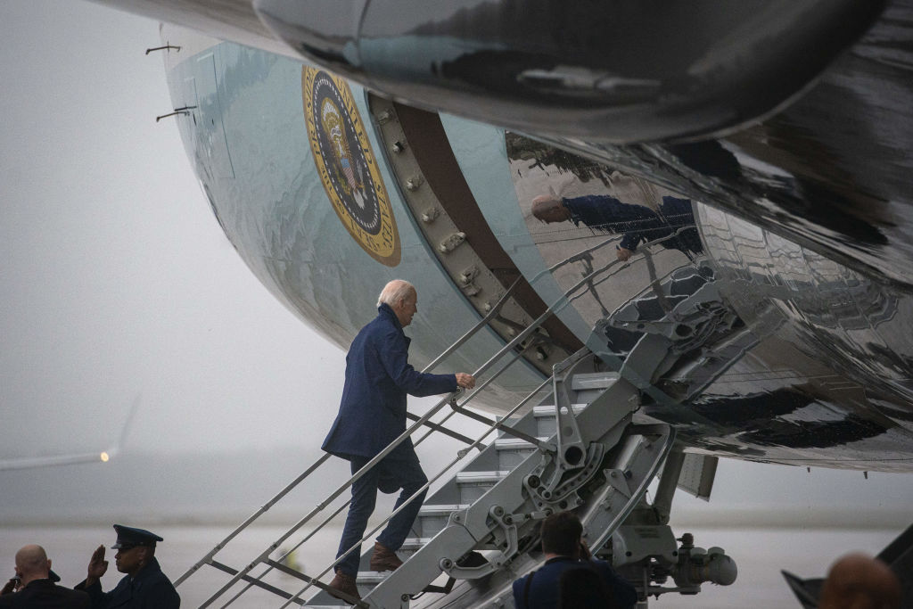 Biden Trips On Air Force One — Just Hours After Report Says His Team Was Trying To Prevent Just That
