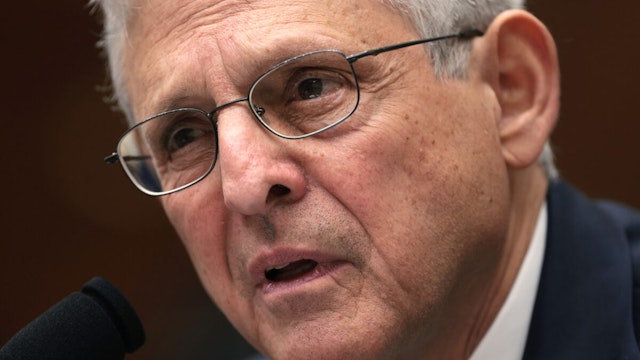 U.S. Attorney General Merrick Garland testifies before the House Judiciary Committee in the Rayburn House Office Building on September 20, 2023 in Washington, DC. The committee is holding an oversight hearing on the U.S. Department of Justice.
