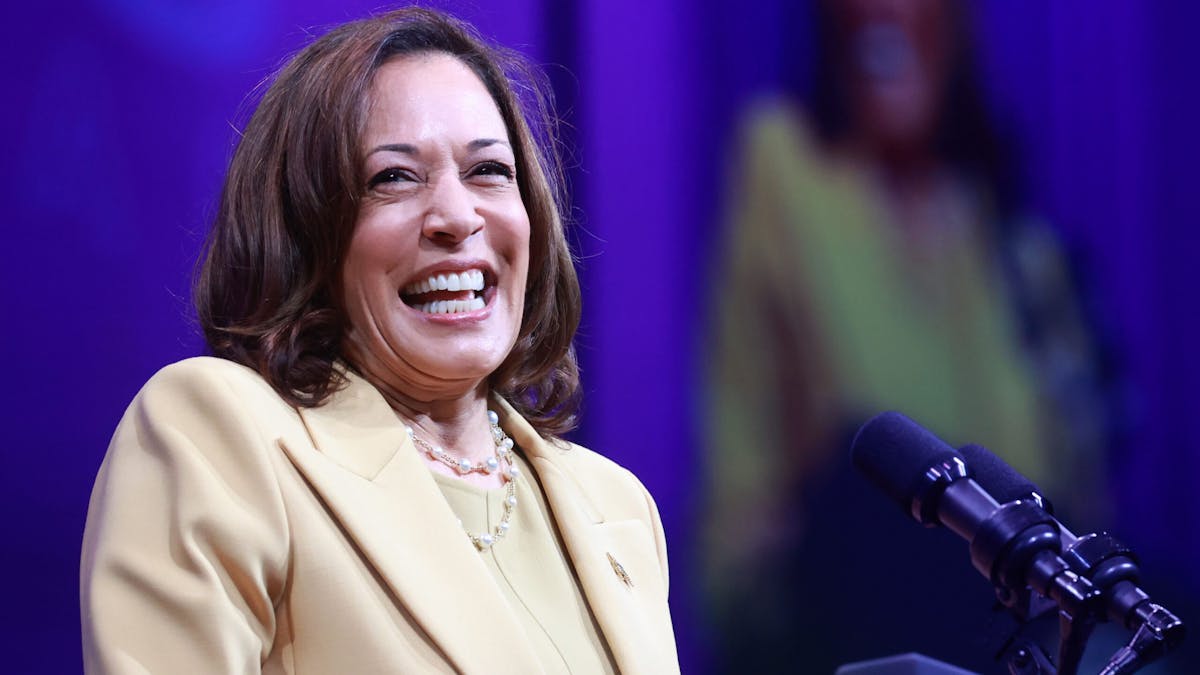 NextImg:Kamala Harris Repeatedly Refuses To Say Whether There Should Be Any Limits On Abortion