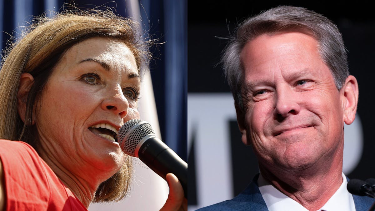 NextImg:Governors Kemp, Reynolds Push Back On Trump Calling Heartbeat Laws ‘A Terrible Thing’