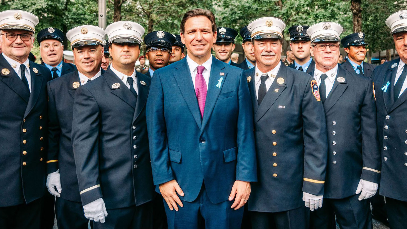 DeSantis meets 9/11 families, seeks transparency and accountability for victims at Ground Zero.