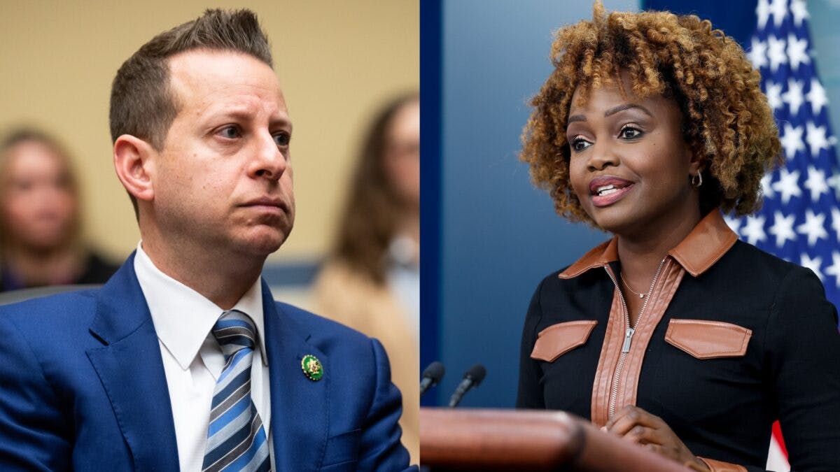 NextImg:Democrat Rep Blasts KJP For Dismissing Question On Rise In Anti-Semitism: ‘What A Weak Answer’