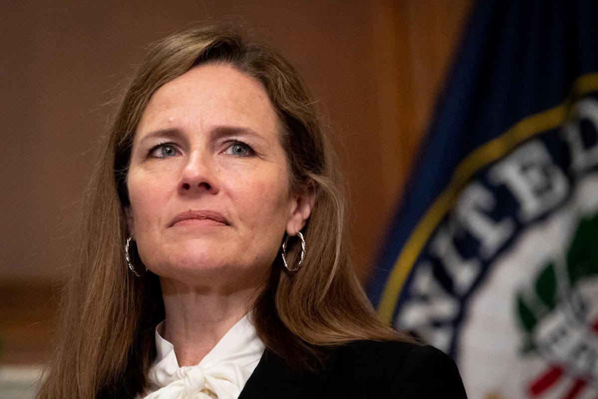 NextImg:Justice Amy Coney Barrett Says Supreme Court Ethics Code Is A ‘Good Idea’