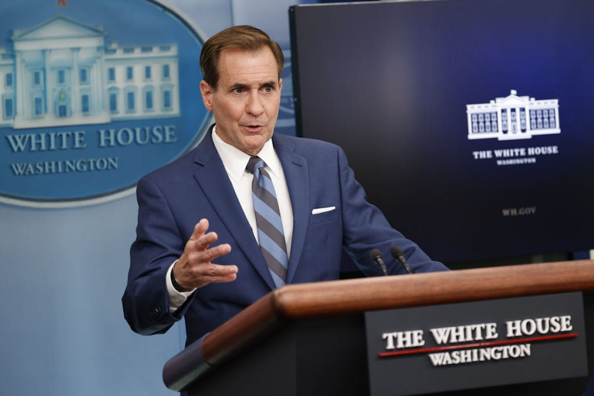 NextImg:Kirby Says Iran Is ‘Complicit’ In Hamas Attacks On Israel