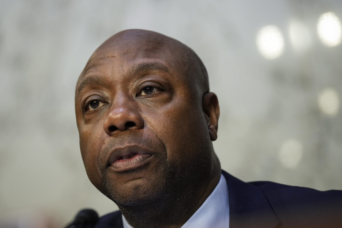 EXCLUSIVE: Tim Scott Says Biden ‘Complicit’ In Iran-Backed Hamas Attacks, ‘Wanted Israel To Stand Down’
