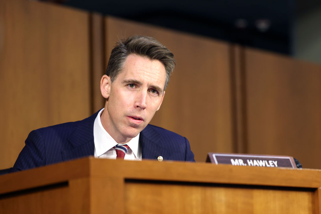 Hawley urges DOJ to probe funding of college anti-Israel protests.