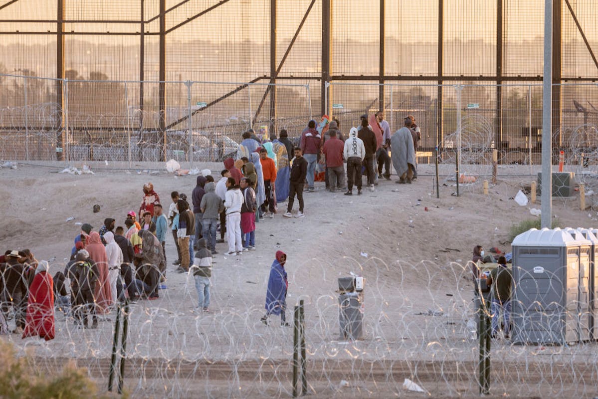 NextImg:Mexico’s President Says 10,000 Migrants A Day Heading To U.S. Border