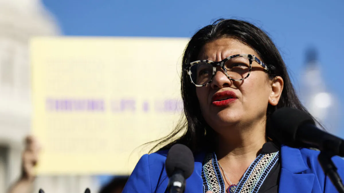 Tlaib Breaks Silence On Hamas Attack On Israel, Blames ‘Apartheid System’