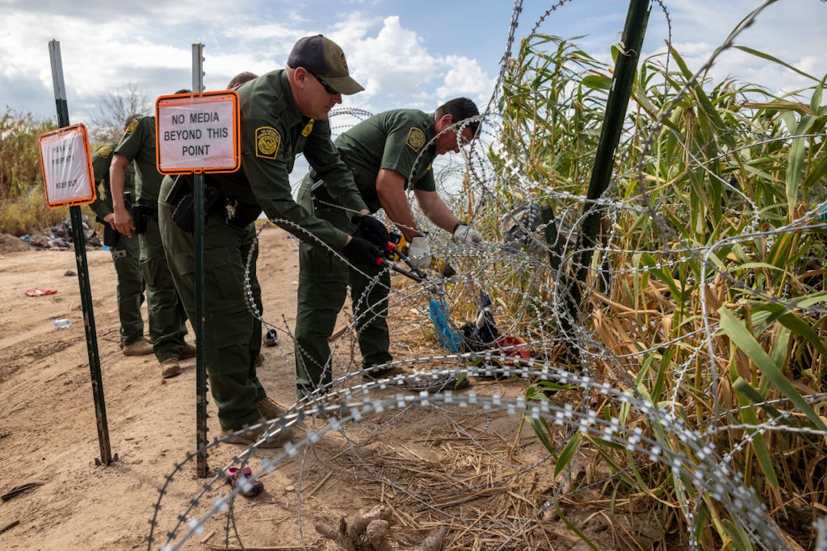 Judge Orders Biden Admin To Temporarily Stop Cutting Razor Wire Along Southern Border 
