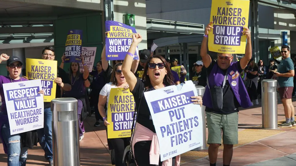 Thousands Of Health Care Workers Strike As Hospitals Face Staffing Shortages