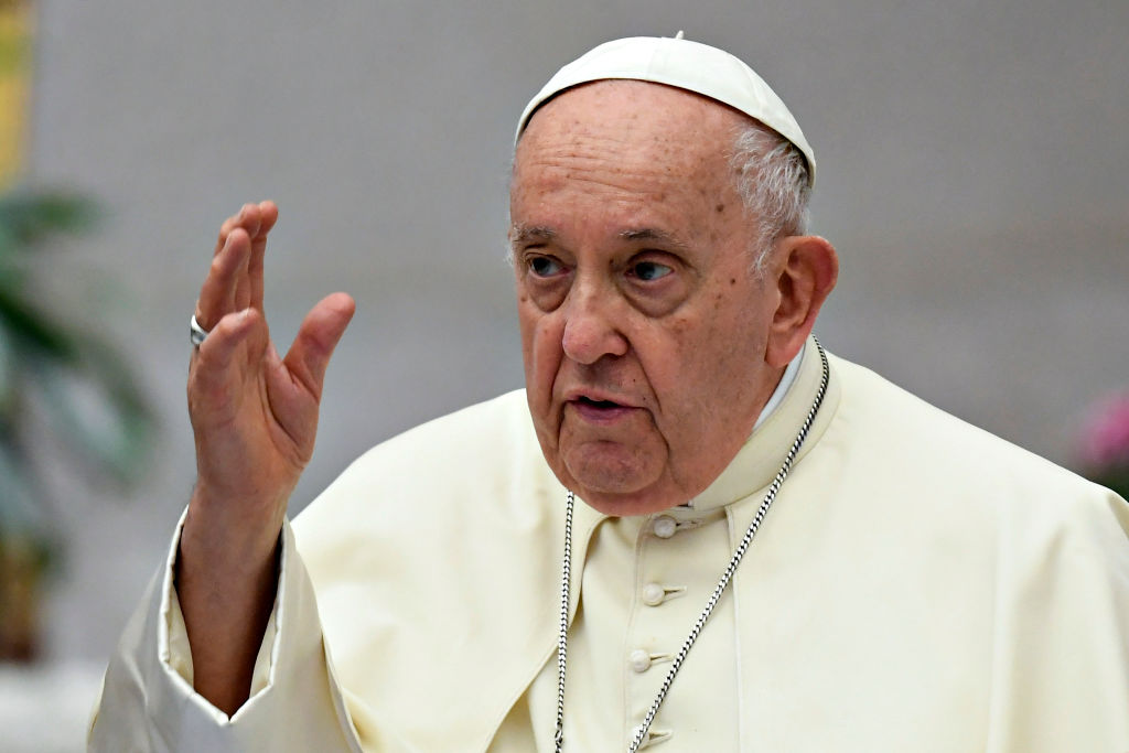 Pope Francis supports Israel’s self-defense, condemns terrorism.