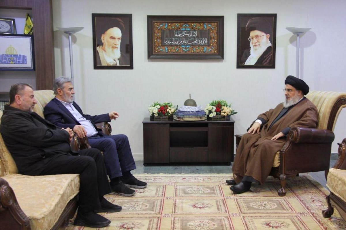 NextImg:Leaders Of Hamas, Hezbollah, Islamic Jihad Meet In Lebanon