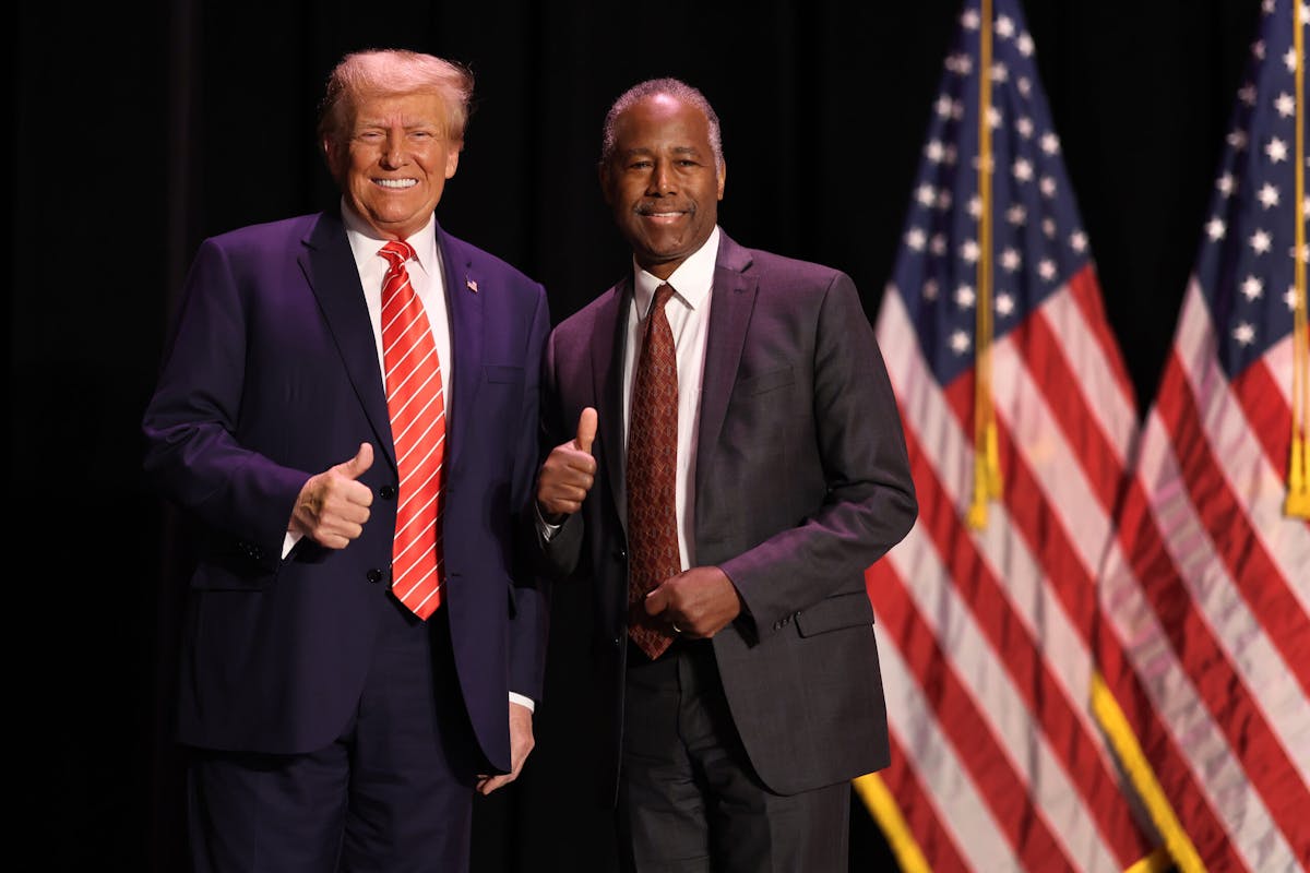 NextImg:Ben Carson Endorses Trump For President: ‘Biggest Threat To The Administrative State’ 