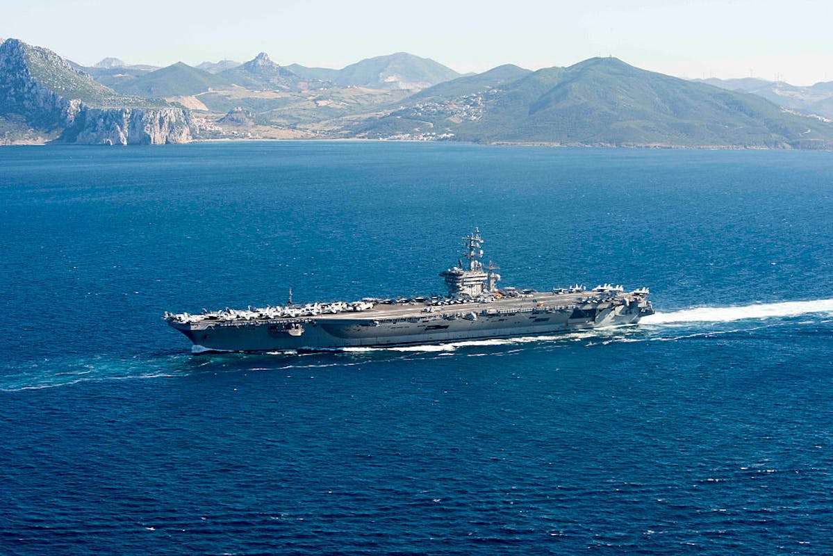 NextImg:U.S. Considers Deploying Second Aircraft Carrier Group Near Israel Following Deadly Hamas Attacks