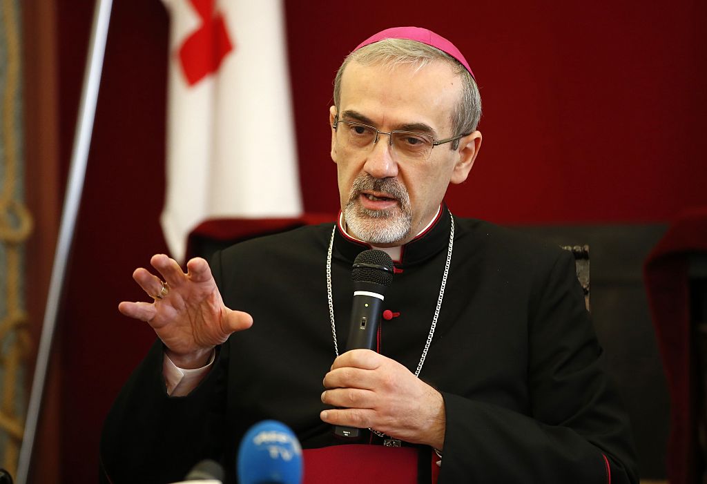 Jerusalem Cardinal volunteers himself to Hamas for release of Israeli child hostages.