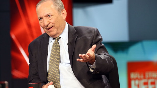 NEW YORK, NY - MAY 24: Former Treasury Secretary &amp; White House Economic Advisor Larry Summers is interviewed by FOX Business' Maria Bartiromo at FOX Studios on May 24, 2017 in New York City. (Photo by Robin Marchant/Getty Images)