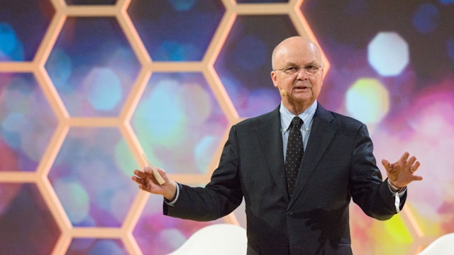 Michael Hayden, former Director of the CIA and NSA, speaks at ‘Nobel Week Dialogue: the Future of Truth’ conference at at Svenska Massan on December 9, 2017, in Gothenburg, Sweden. (Photo by Julia Reinhart/ Getty Images)