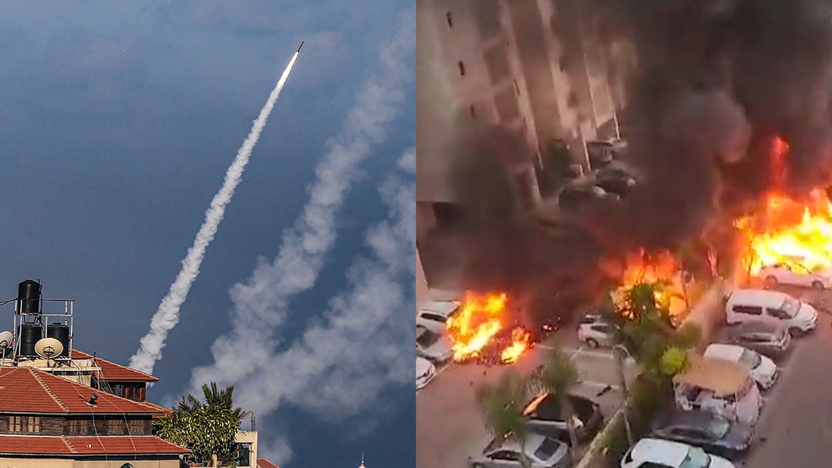 NextImg:BREAKING: Israel Declares ‘State Of War’ As Palestinian Terrorists Launch Massive Surprise Attack On Jewish Holiday