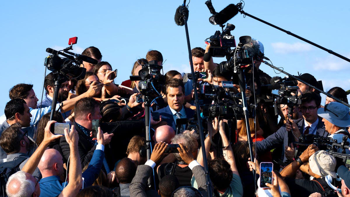 NextImg:Matt Gaetz: America Is The Biggest Winner From McCarthy’s Ouster As Speaker