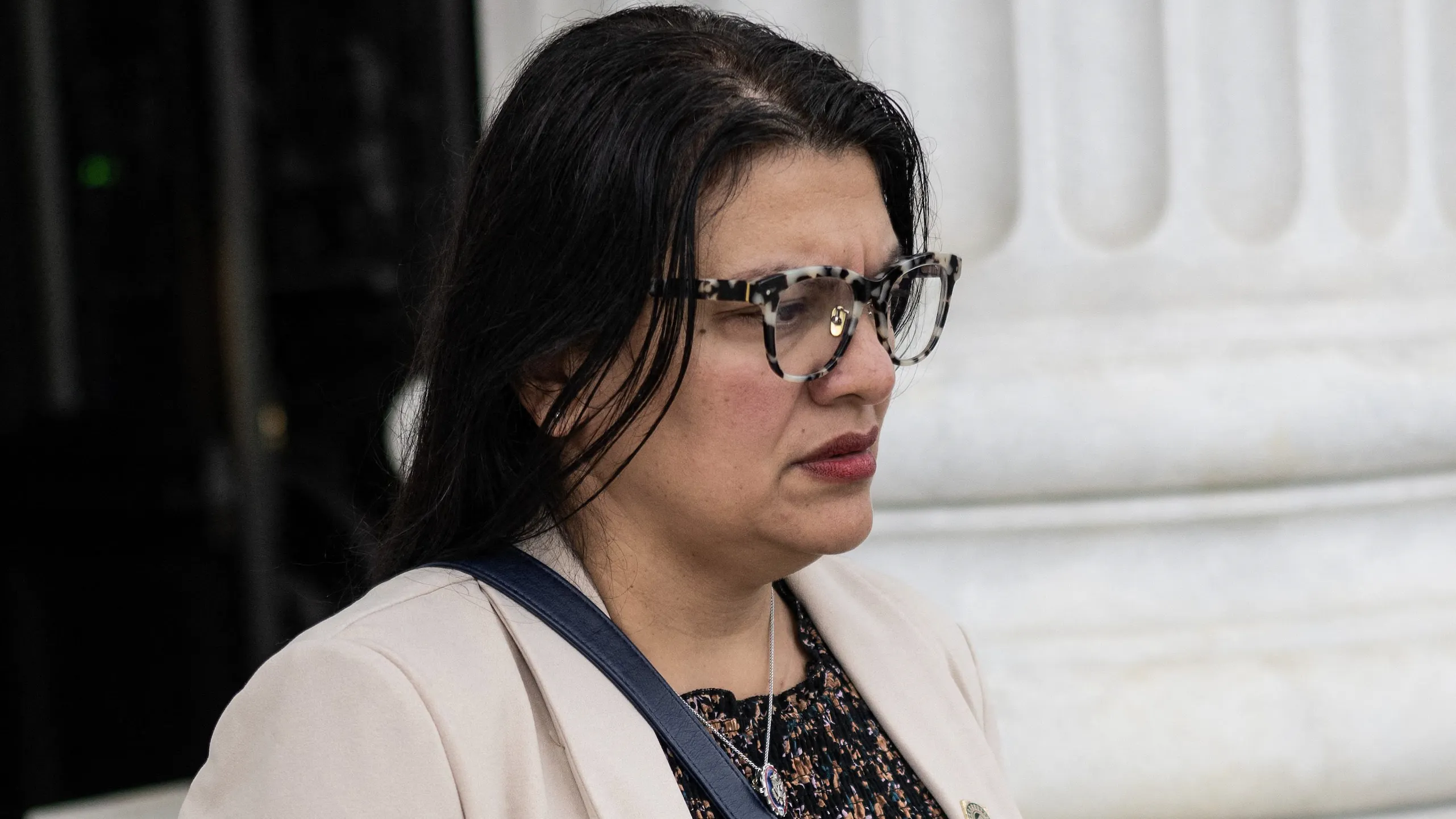 WATCH: Rashida Tlaib Refuses To Condemn Beheadings Of Israeli Babies When Confronted By Media