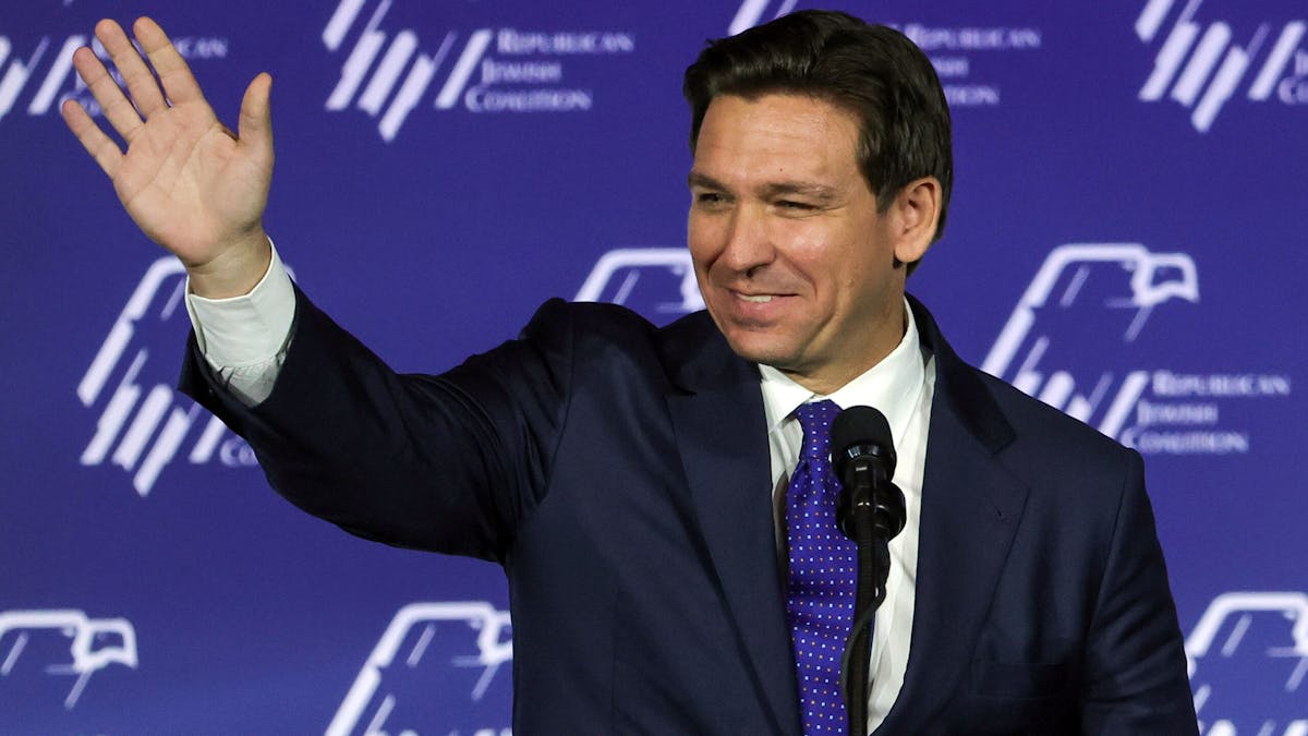 NextImg:DeSantis On Unfolding Chaos Around The World: ‘Political Correctness Will End This Country If We Don’t Stop’ 