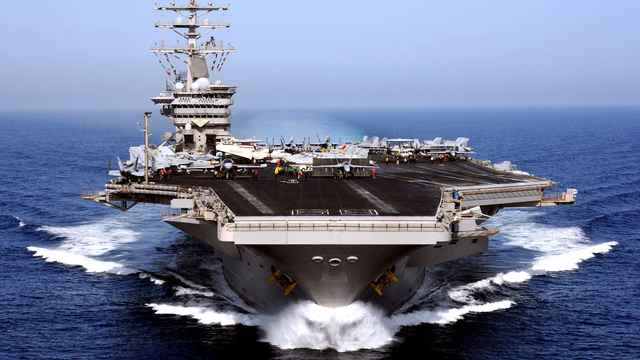 Iranian Drone Harasses U.S. Aircraft Carrier In Persian Gulf