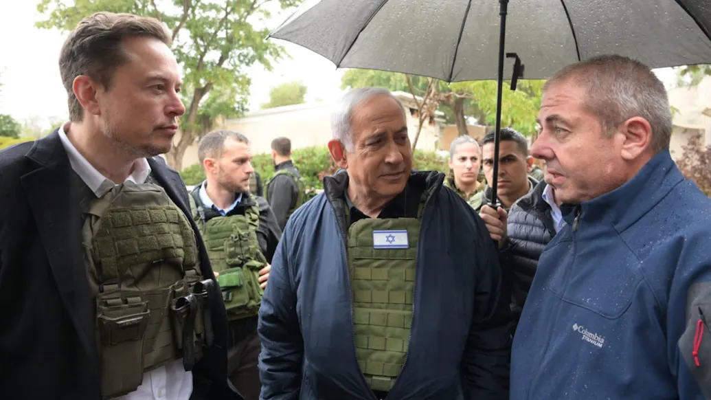 Elon Musk Tours Kibbutz Massacred On October 7: ‘Jarring To See The Scene’